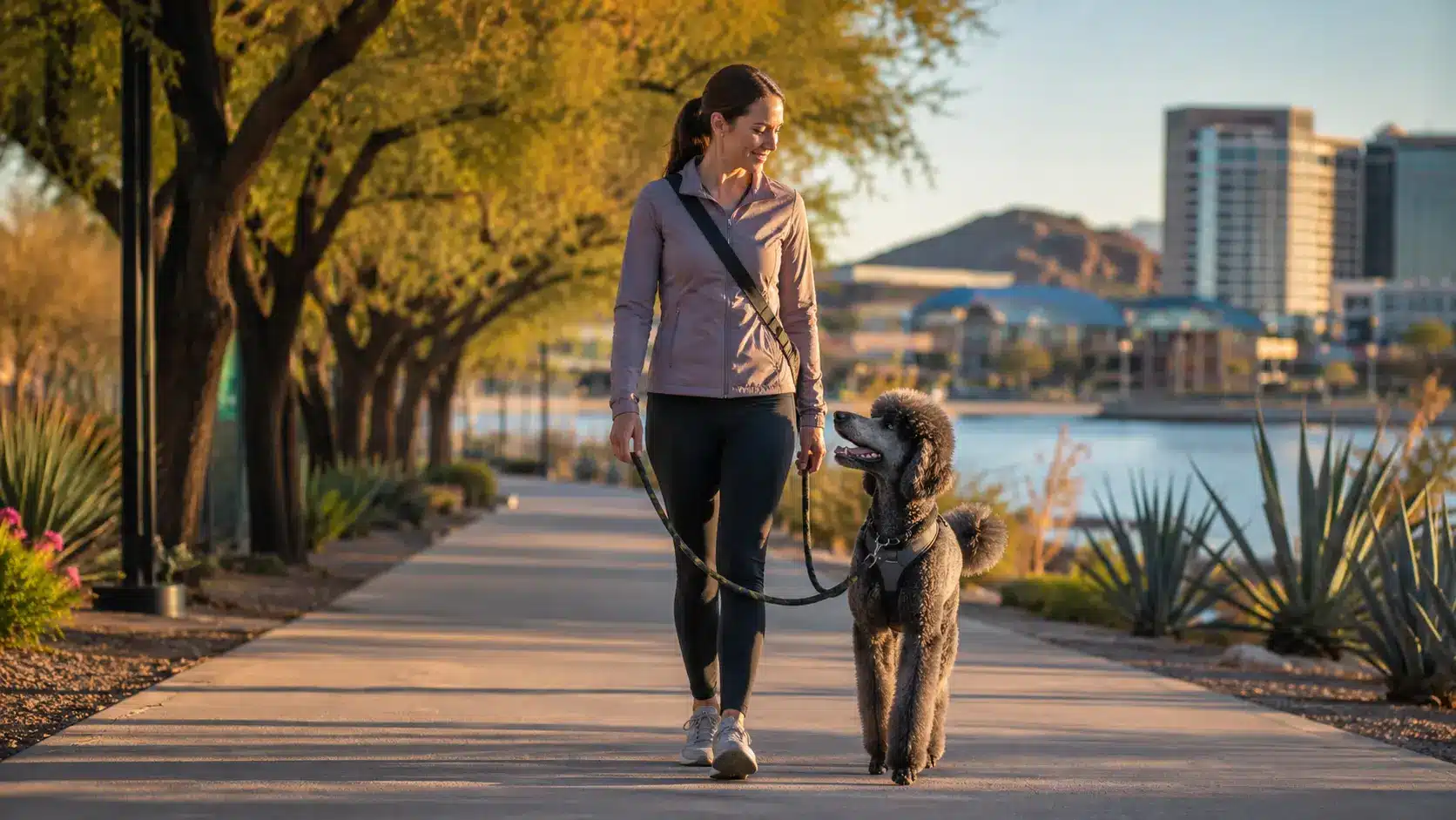 Behaviorist led obedience and manners training in Tempe, AZ, teaching a dog focus and reliable everyday skills.
